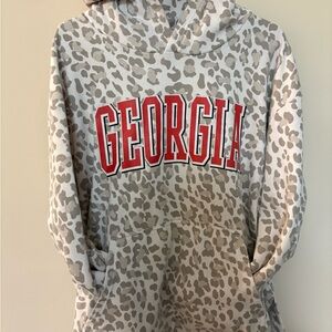 Georgia Leopard Print Hoodie